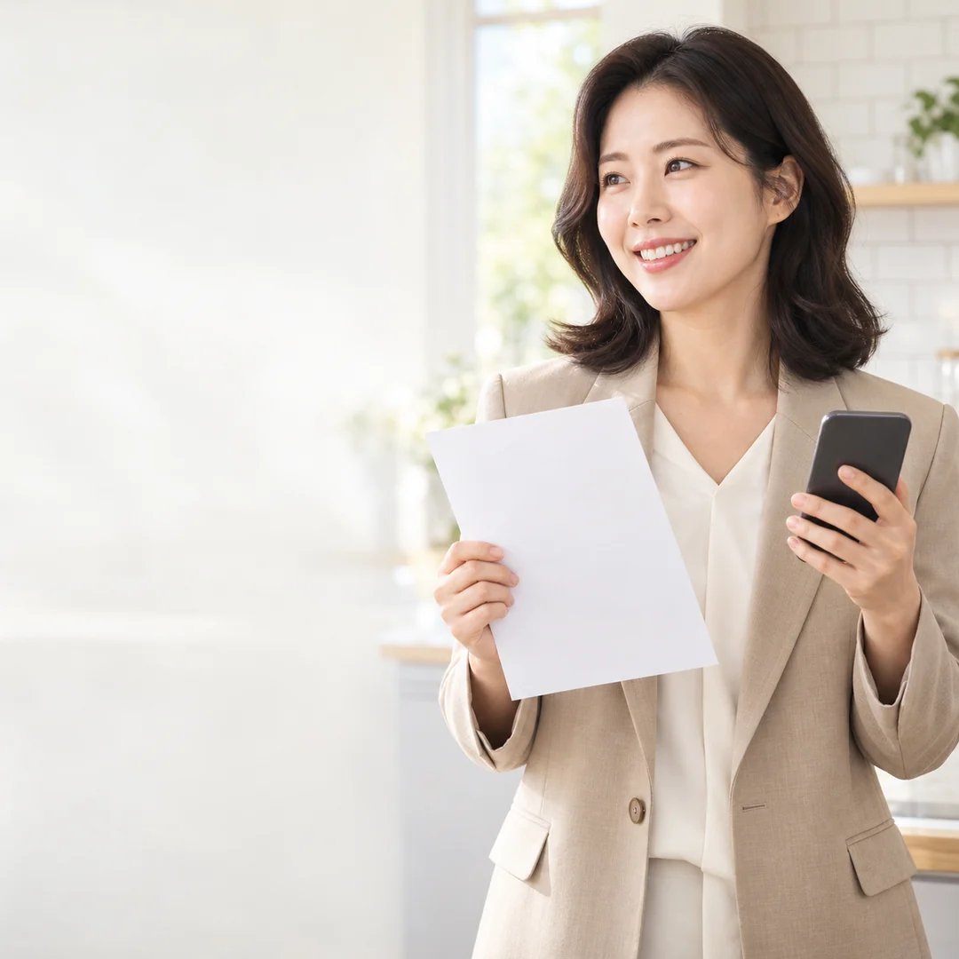 안내한 대로 정산